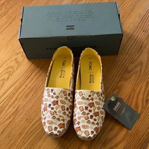 Toms White Time for Brunch women 11 bacon eggs